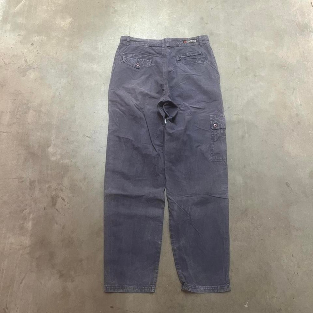 Vintage bugle boy navy blue men's faded cargo pants utility baggy skater‎ 32